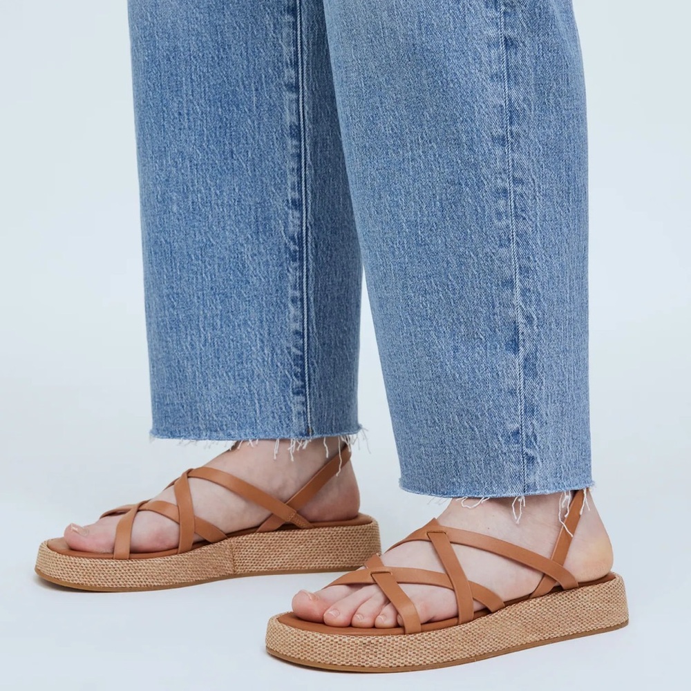 Madewell Strappy Platform Sandals